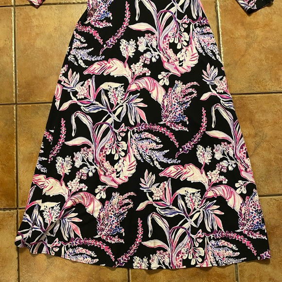 Lilly Pulitzer Fleuris Midi Dress Medium - Picture 4 of 10